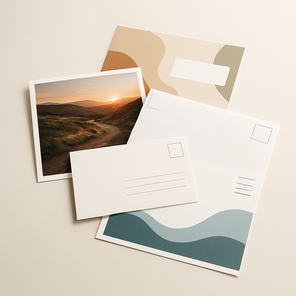 Assorted direct mail formats